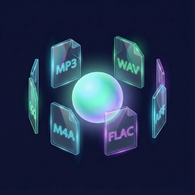 Audio format processing